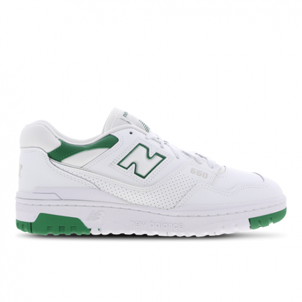 New Balance 550 White Classic Green
