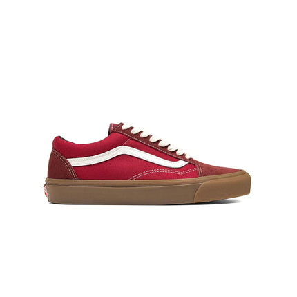 Vans OG Old Skool LX 'Madder Brown' "Madder Brown / Jester Red"