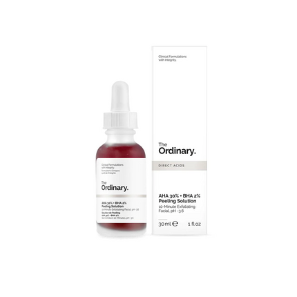 The Ordinary AHA 30% + BHA 2% Peeling Solution
