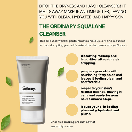 The Ordinary Squalane Cleanser