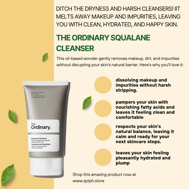 The Ordinary Squalane Cleanser