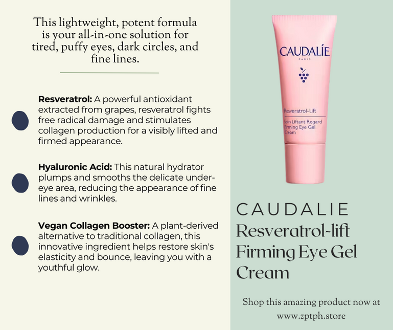 Caudalie Resveratrol-lift Firming Eye Gel Cream