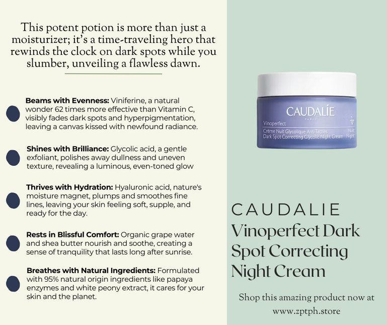 Caudalie  Vinoperfect Dark Spot Correcting Night Cream