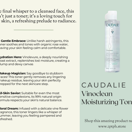 Caudalie Vinoclean Moisturizing Toner