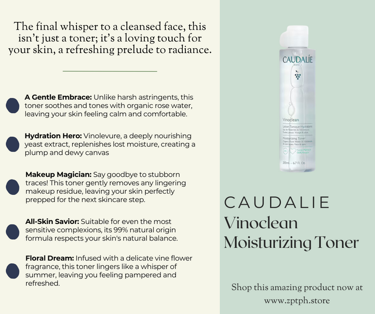 Caudalie Vinoclean Moisturizing Toner