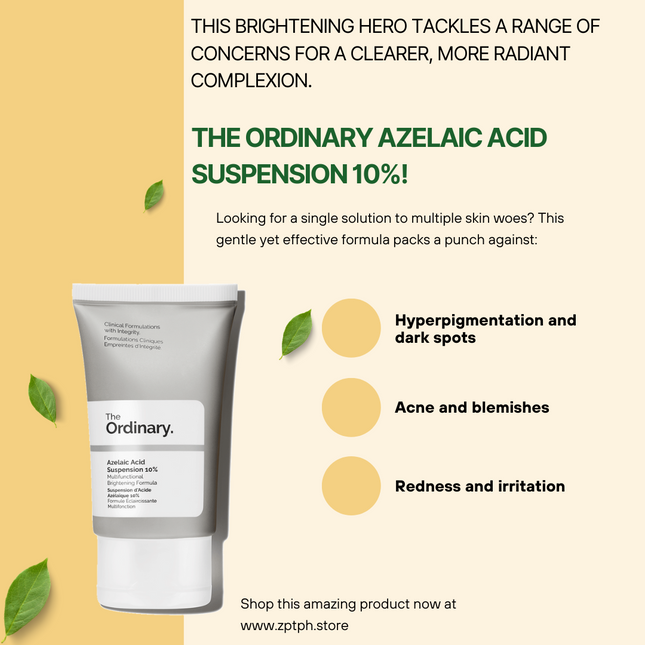 The Ordinary Azelaic Acid Suspension 10%