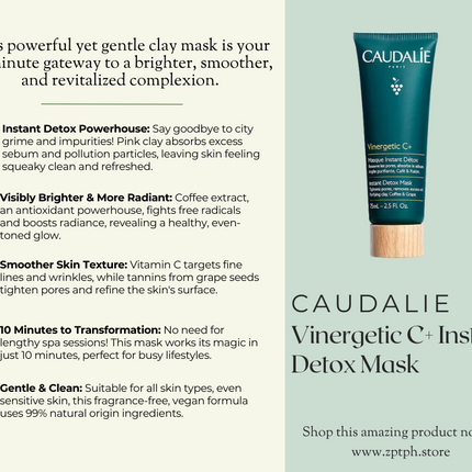 Caudalie Vinergetic C+ Instant Detox Mask