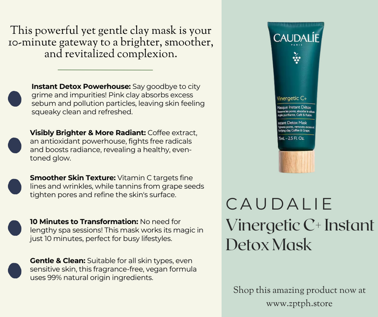 Caudalie Vinergetic C+ Instant Detox Mask