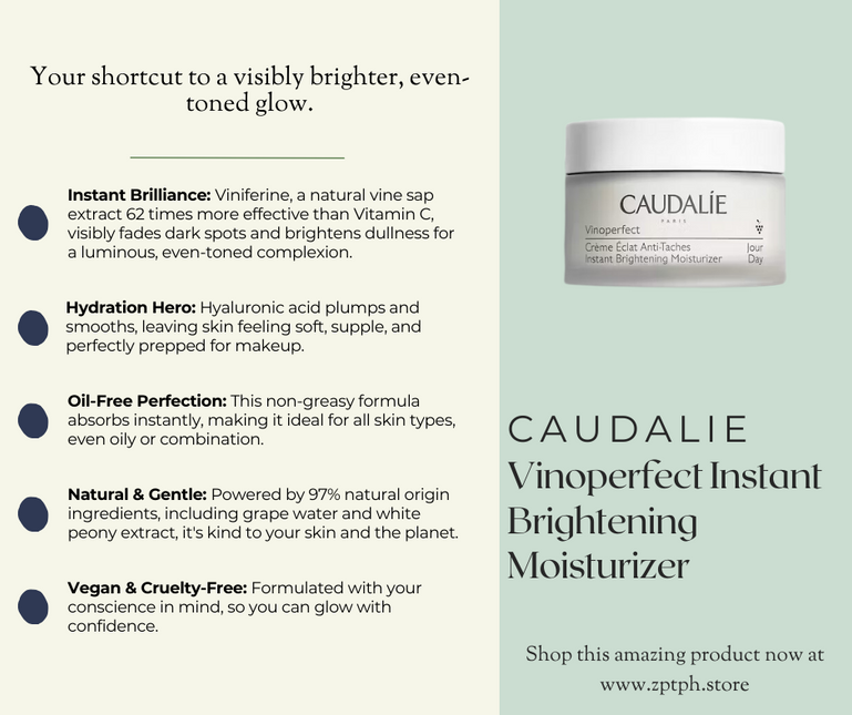 Caudalie Vinoperfect Instant Brightening Moisturizer
