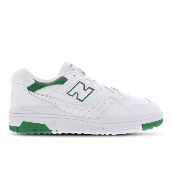 New Balance 550 White Classic Green