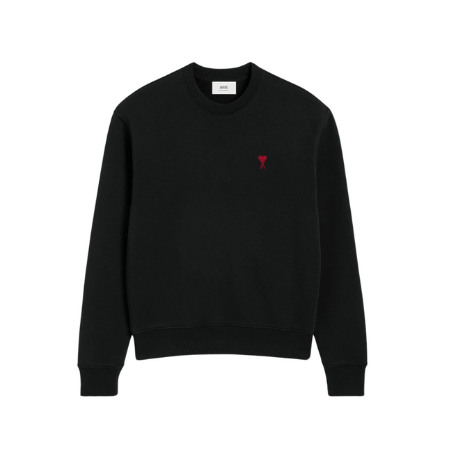 Ami Crewneck Sweatshirt Black