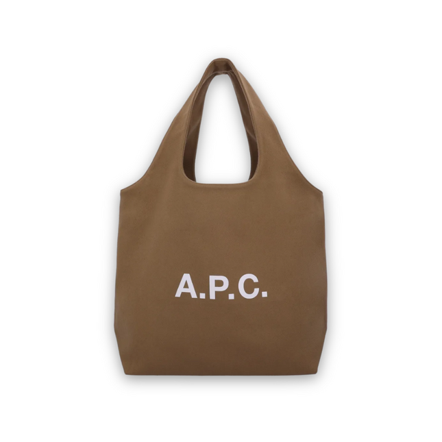 APC Ninon Wool Tote  Bag Camel