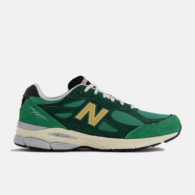 New Balance Made in USA 990v3 "Varsity Green & Gold"