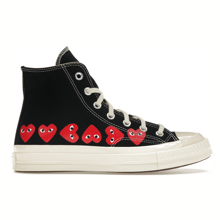 Converse x COMME des GARCONS PLAY Chuck 70 Hi 'Black Red'