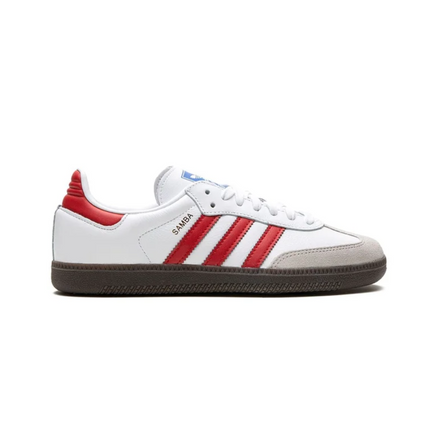 adidas Samba OG "White & Better Scarlet"