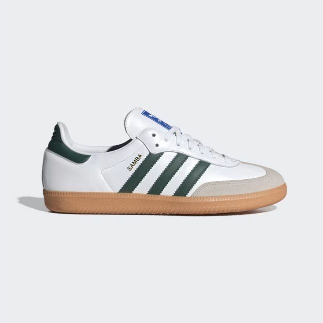 adidas Samba OG "Cloud White & Collegiate Green