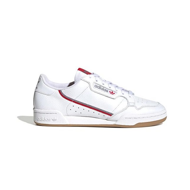 ADIDAS CONTINENTAL 80 WHITE RED