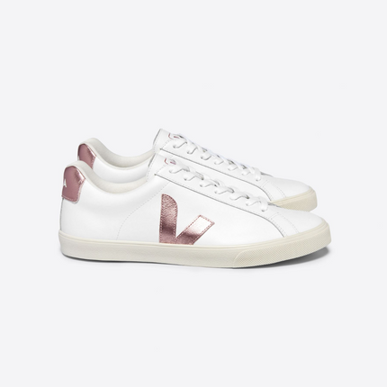VEJA ESPLAR LEATHER WHITE NACRE