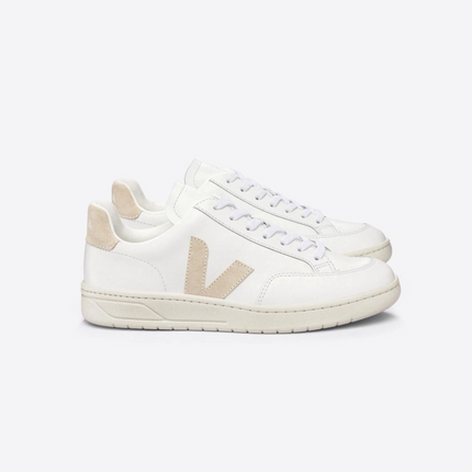 VEJA V-12 LEATHER Extra White / Sable