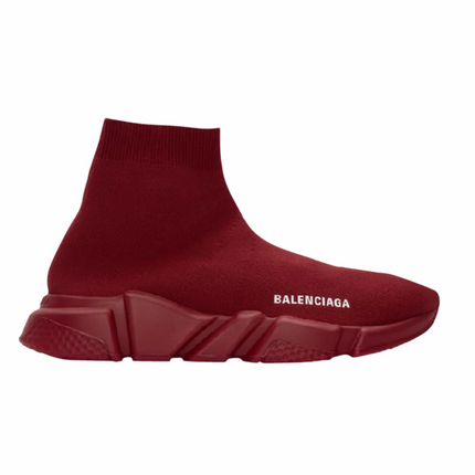 Balenciaga Speed Trainer Burgandy