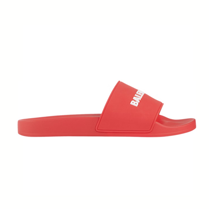 Balenciaga Pool Slides 'Red'