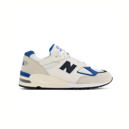New Balance 990v2 MiUSA White Blue