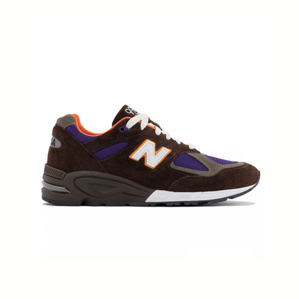 New Balance 990v2 MiUSA Brown Purple