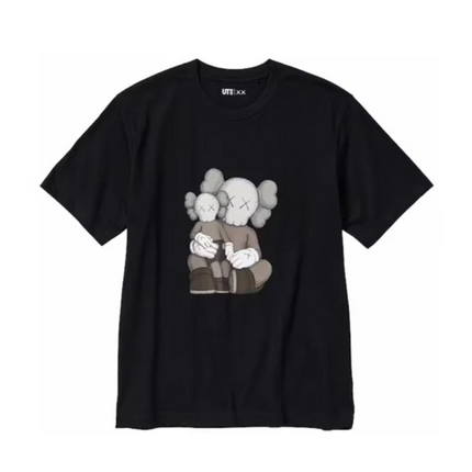 Uniqlo X Kaws Black Tee