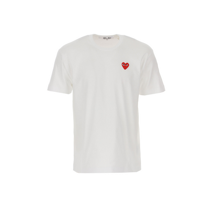 Comme des Garçons PLAY Tee White