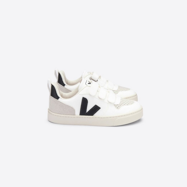 Veja Kids V-10 CWL WHITE BLACK