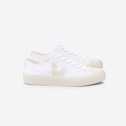 VEJA WATA II LOW CANVAS WHITE PIERRE