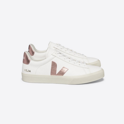 Veja Campo Chromefree Leather White Nacre