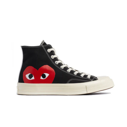 Converse x COMME des GARCONS PLAY Chuck 70 Hi 'Black Red'
